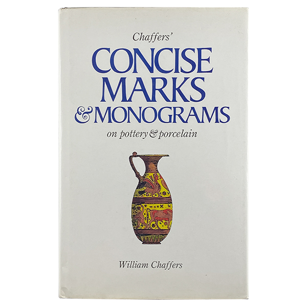 Обложка книги CONCISE MARKS & MONOGRAMS on pottery & porcelain
