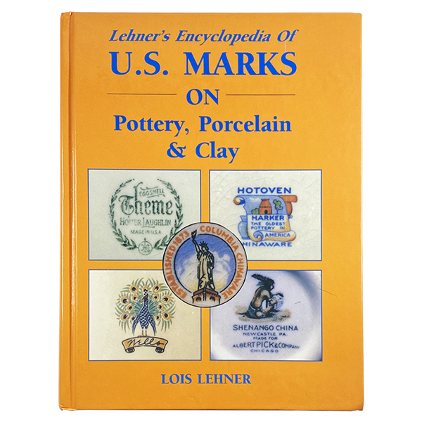Обложка книги Lehner's Encyclopedia of U.S. MARKS ON Pottery, Porcelain & Clay